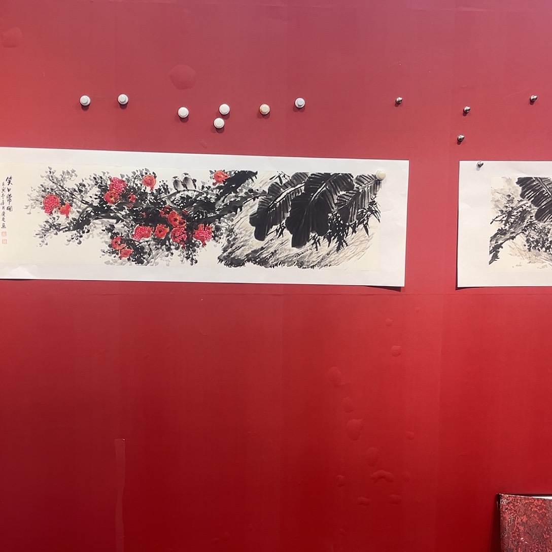 国画满艺字画手绘作品。
