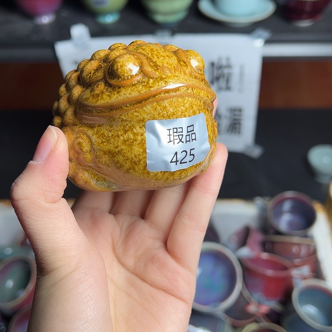 摆件陶窑口自销原矿钧瓷