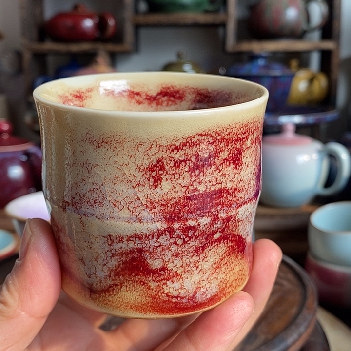 中国神后钧瓷茶具