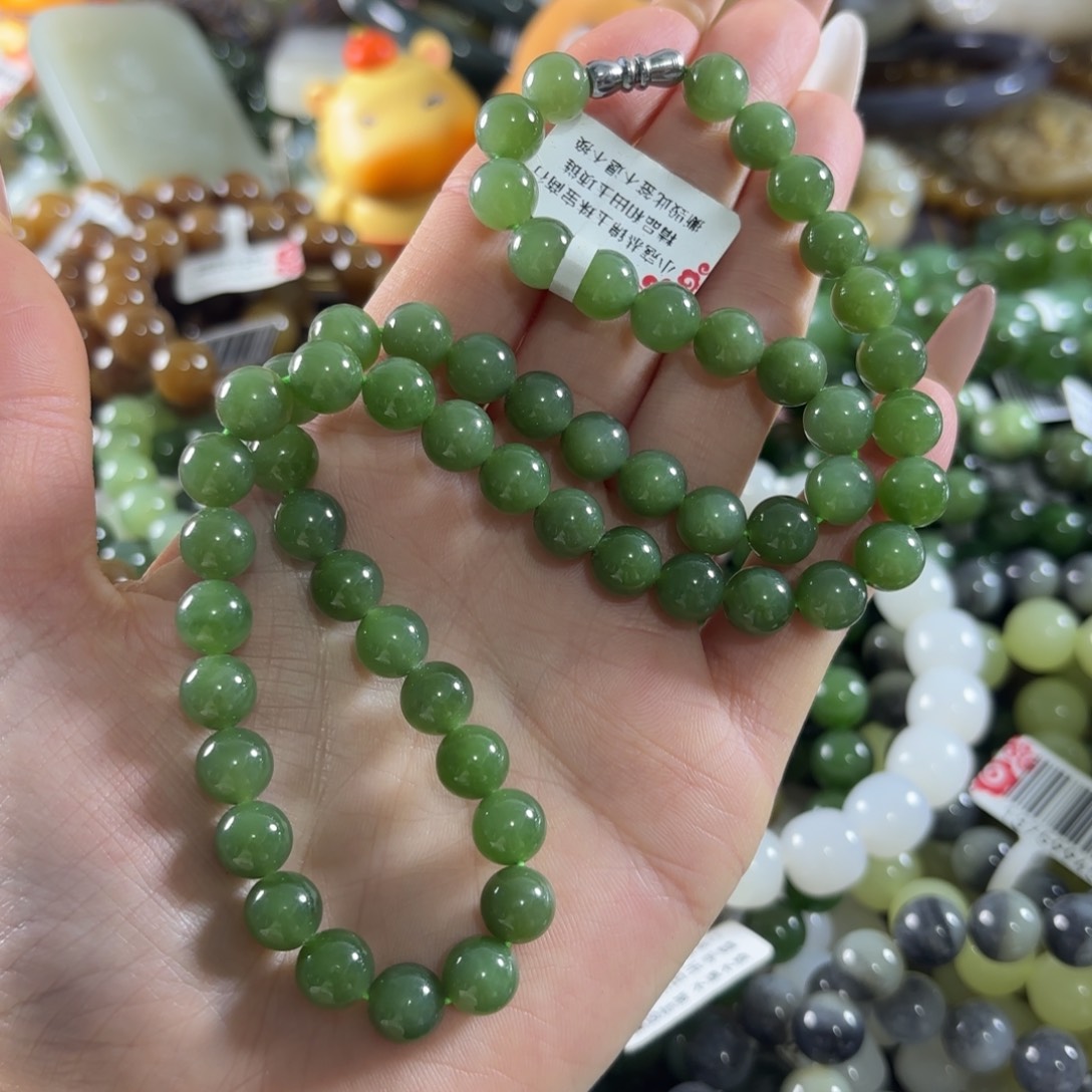 和田玉未镶嵌手链168