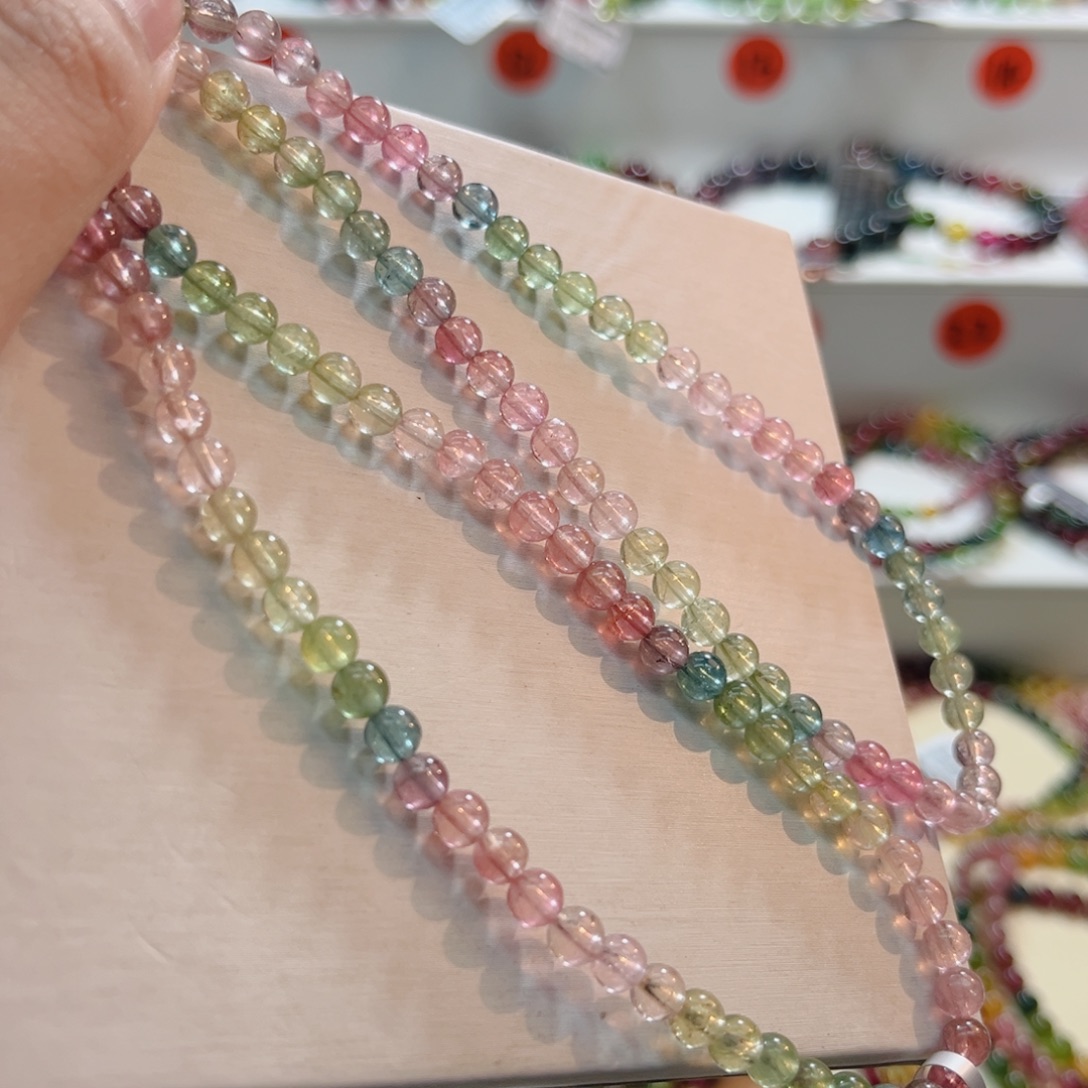 未镶嵌碧玺手链碧玺