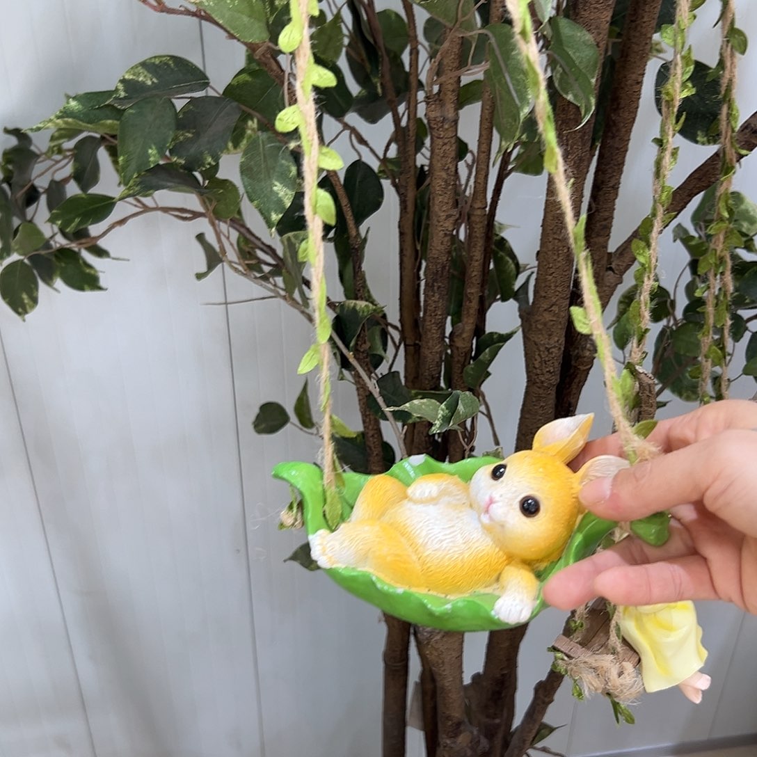 花园摆件红红火火