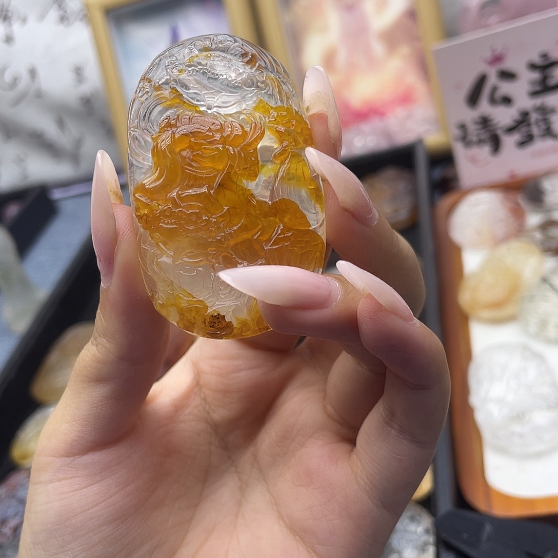 颈饰未镶嵌水晶天然