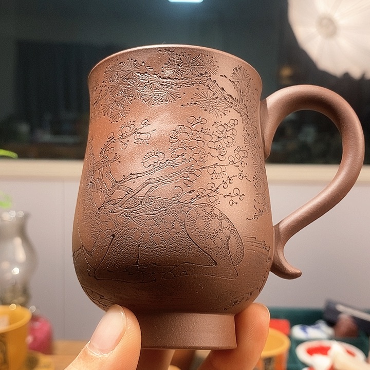 紫砂茶壶宜兴紫砂杯19