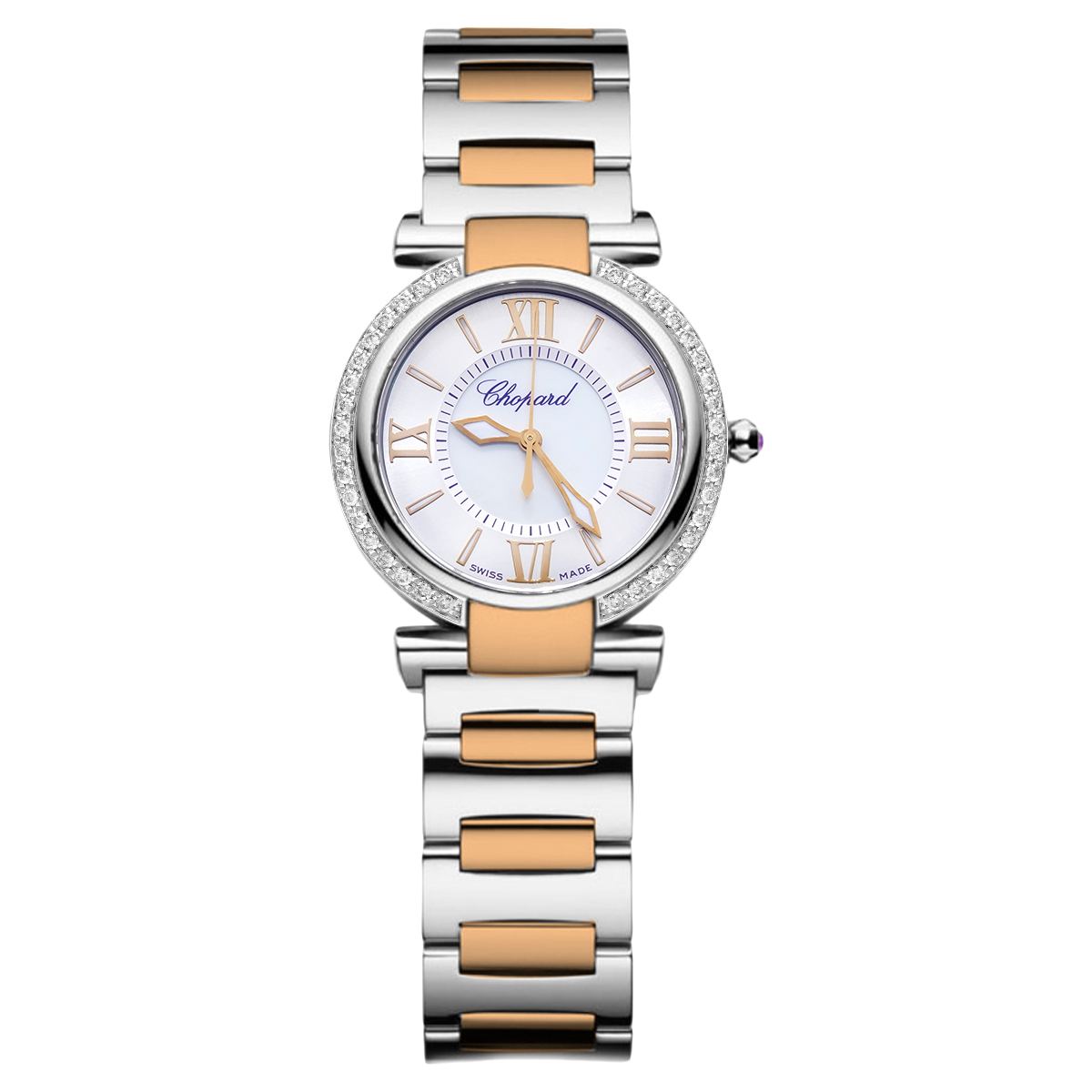 99新 Chopard/萧邦 MPERIALE系列388563-6006后钻女表/WHT027926