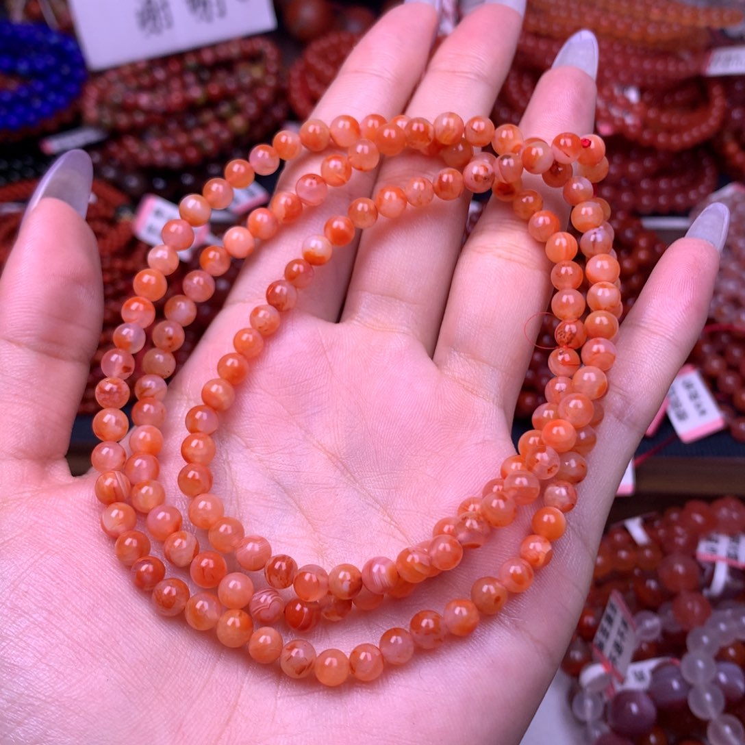 未镶嵌手链南红玛瑙9号卡5