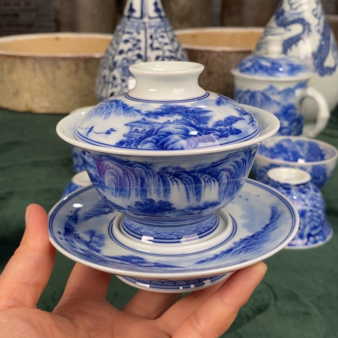 杯景德镇陶瓷手工手绘