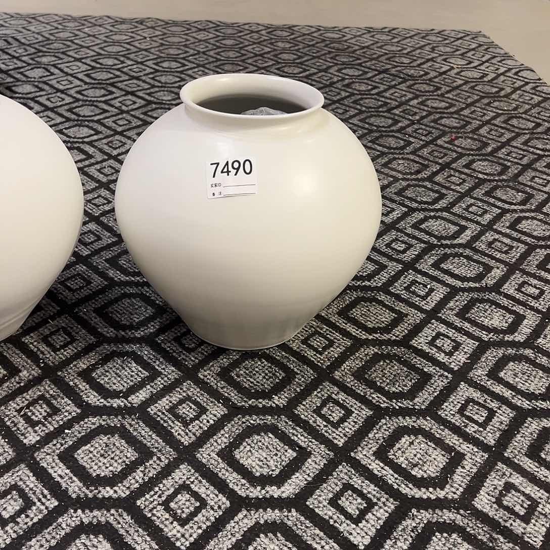 瓶张*涵7490高29口12陶瓷花瓶无孔