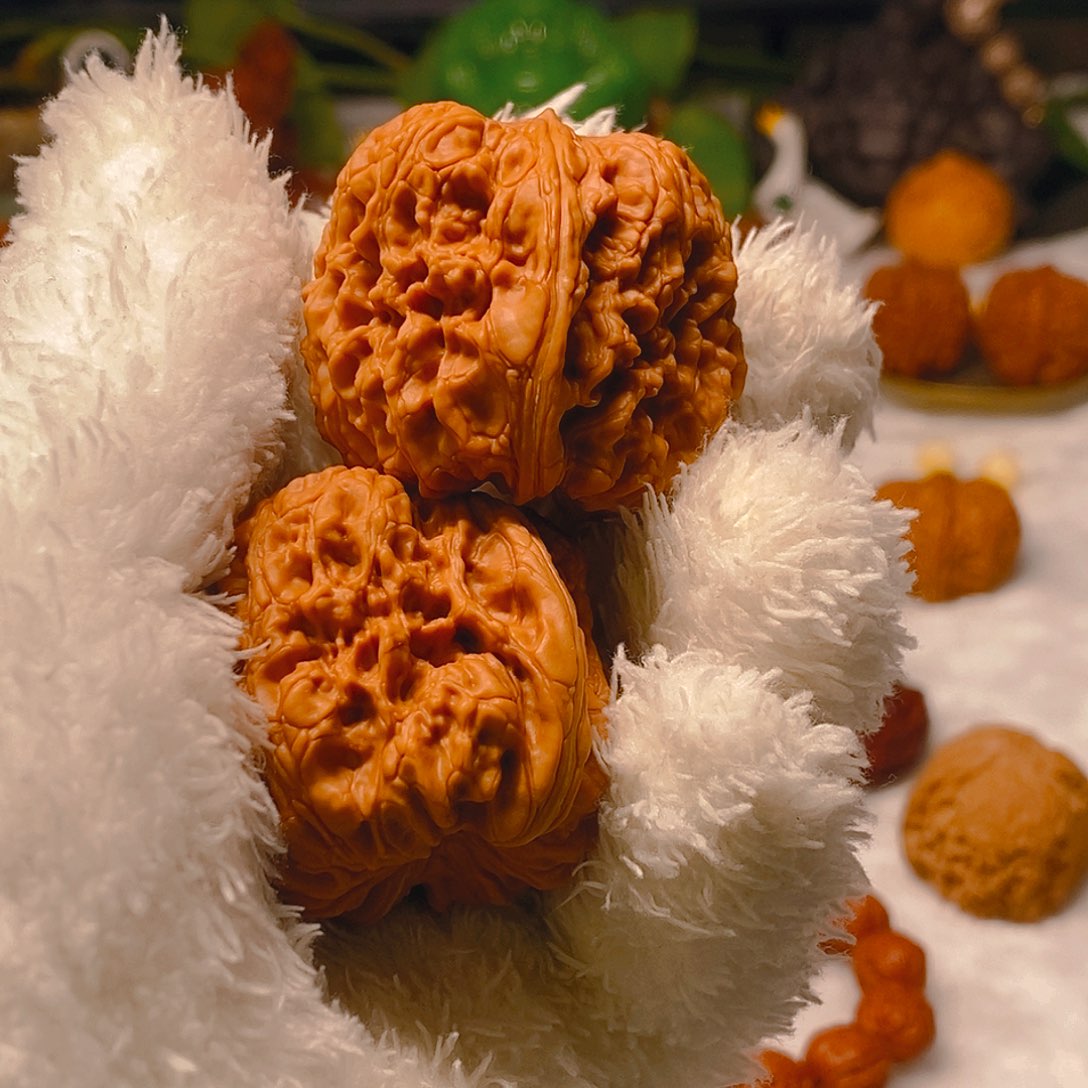 文玩核桃把件顽*天花板门墩儿