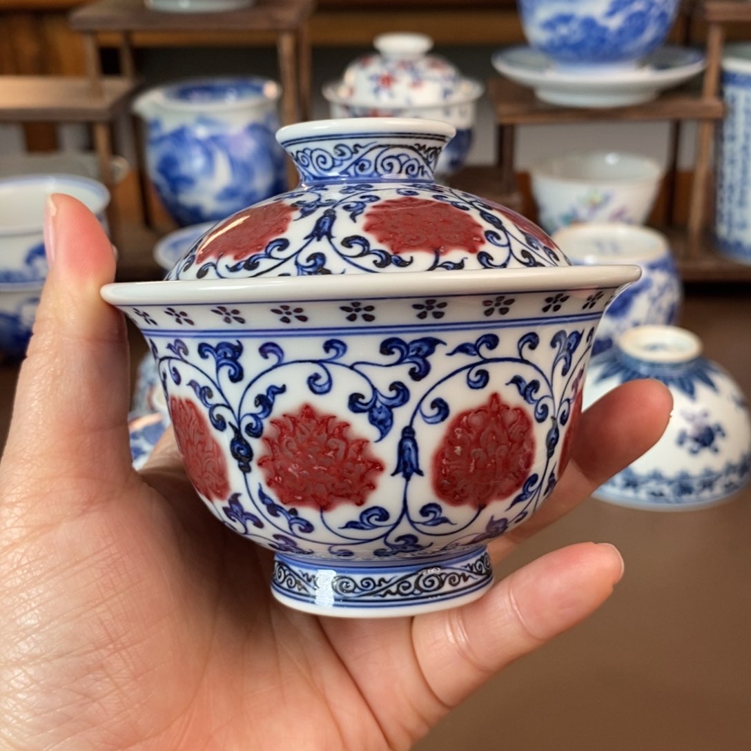 景德镇陶瓷手工手绘