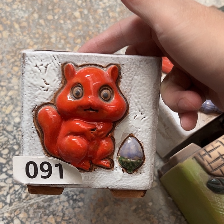 粗陶材质多肉花盆