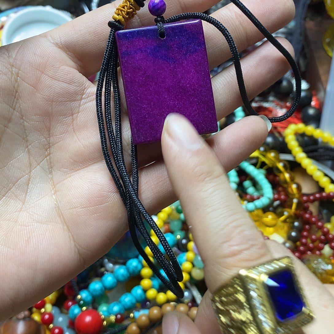 滴血莲花菩提吊坠