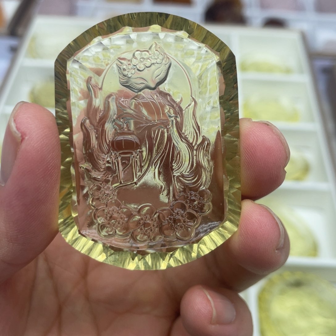 水晶吊坠(不含链)未镶嵌