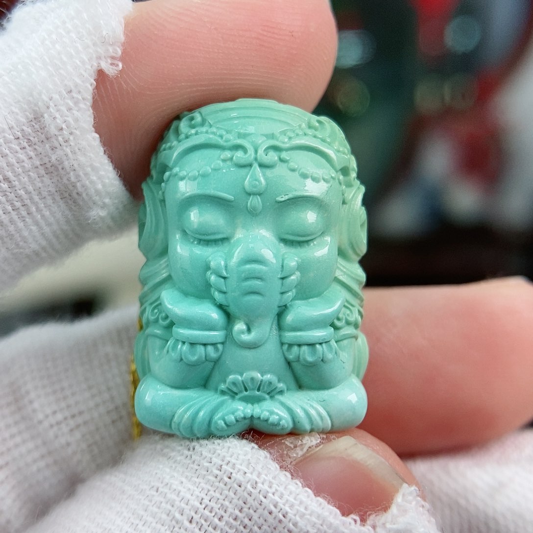 绿松石珠宝奇石未镶嵌