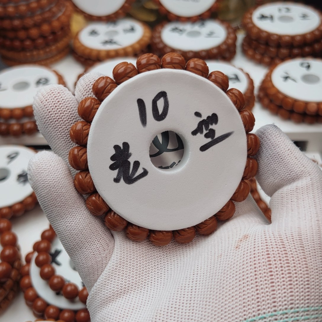 桃核手串小***菜桃核手串