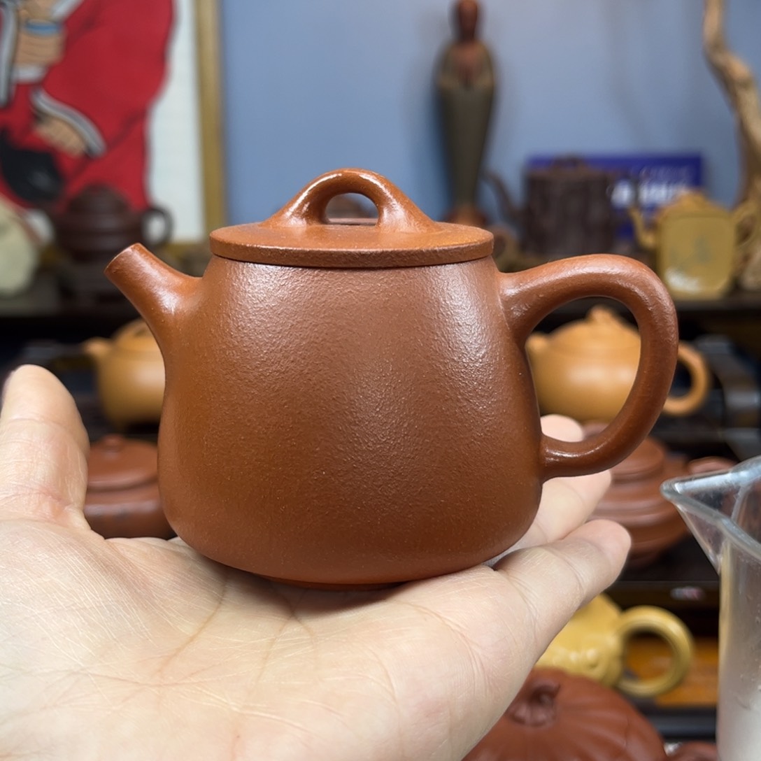紫砂茶具半手工制作
