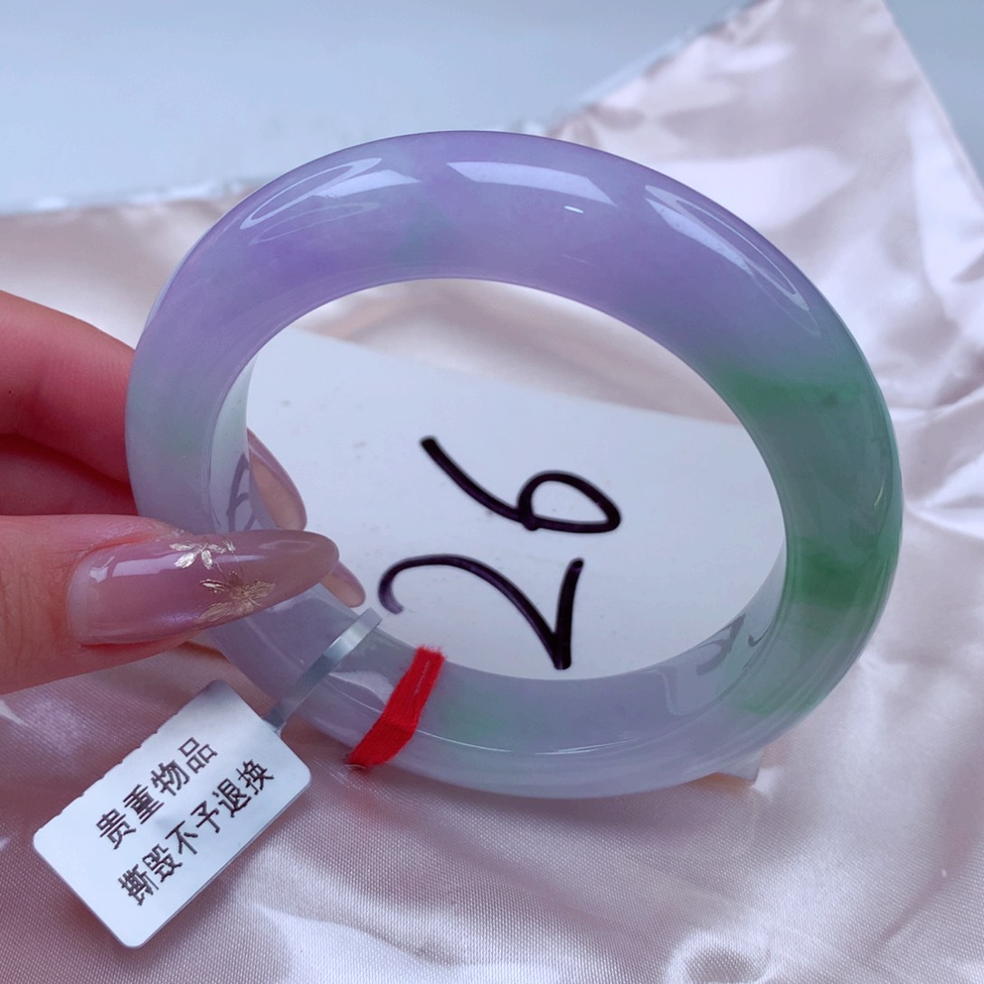 翡翠手镯未镶嵌翡翠55