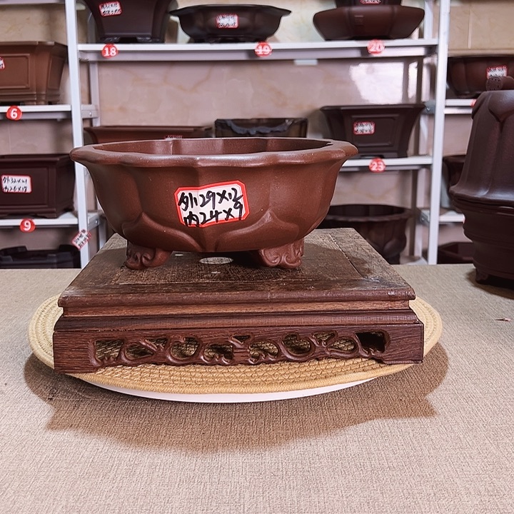 紫砂花盆紫砂花盆