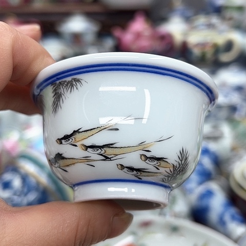 杯子景德镇陶瓷主人杯