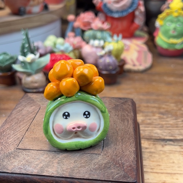 摆件陶小镇青花每日有新品