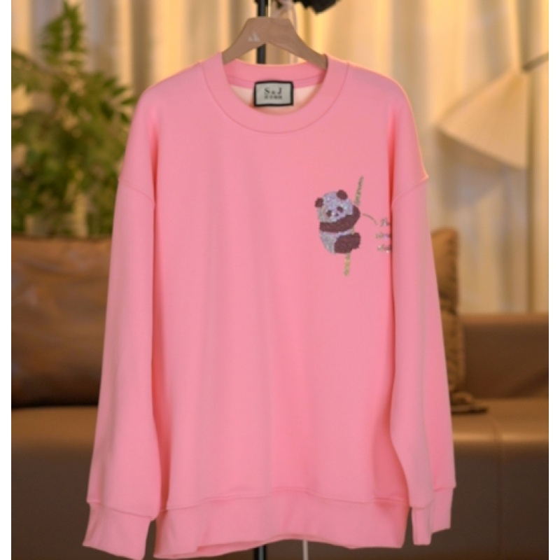 40号 潮牌{熊宝}秋冬小众设计感凤凰系列欧美时尚宽松加绒卫衣