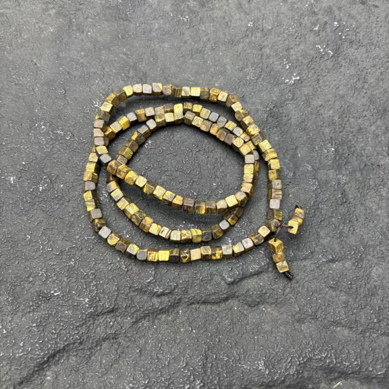 沉香5333【小天文玩】文玩手链 