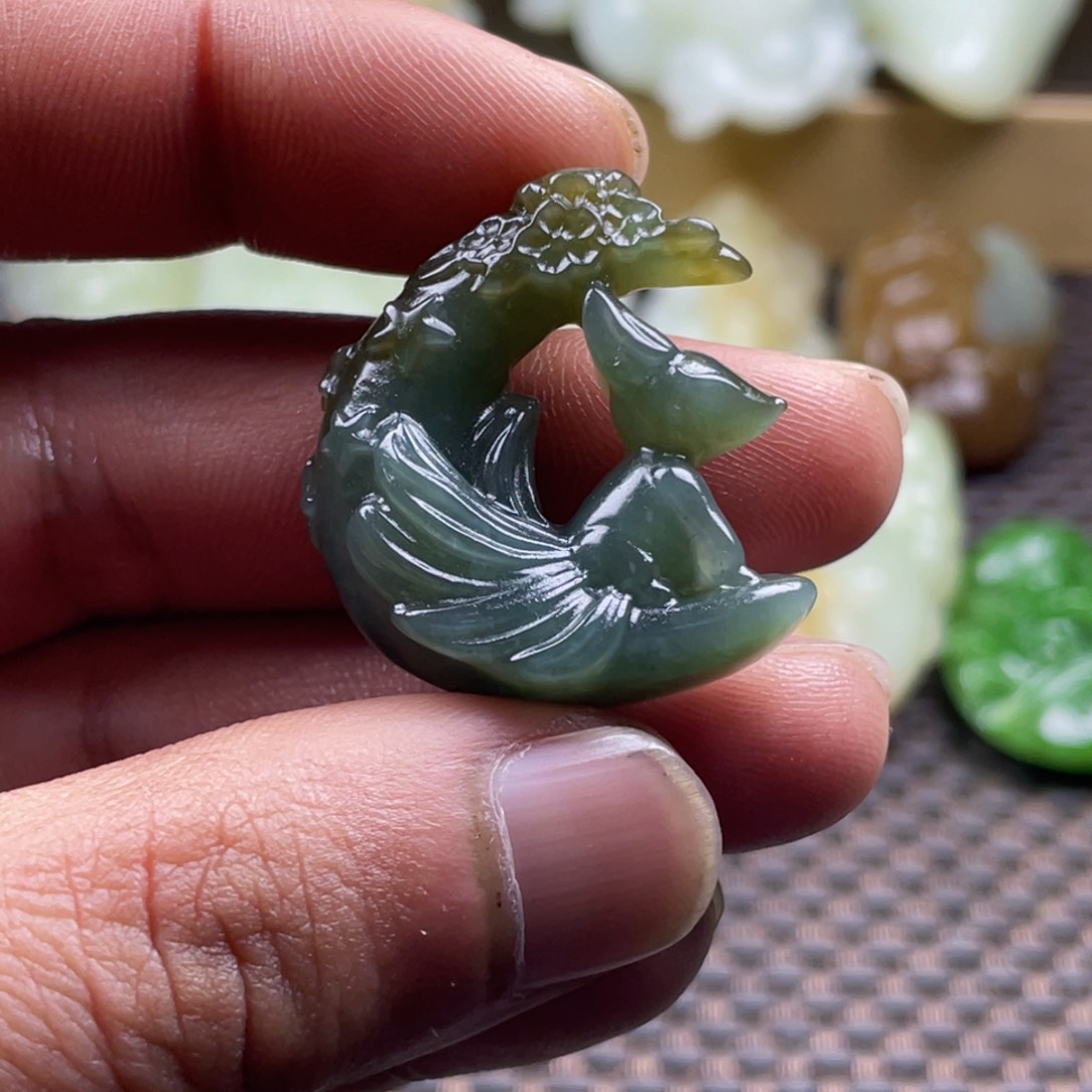 和田玉挂件未镶嵌