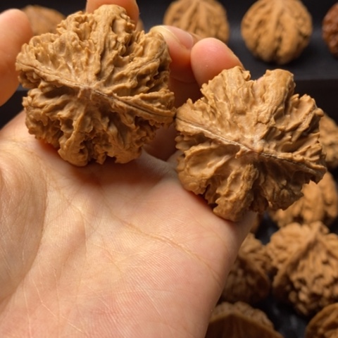 把件文玩核桃黄*锤文玩30