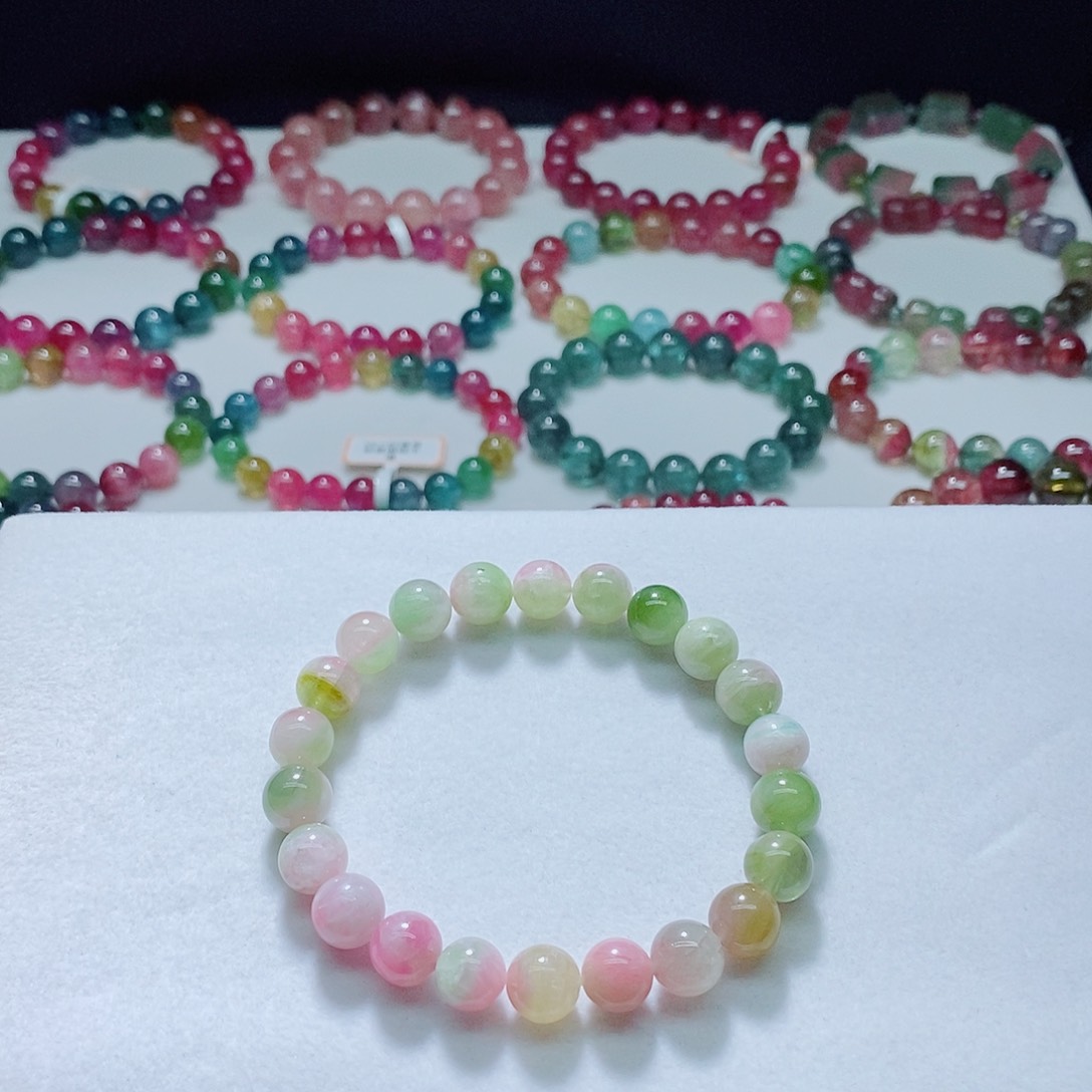 手链未镶嵌碧玺9.3mm左右