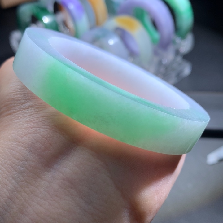 定制翡翠翡翠手镯未镶嵌