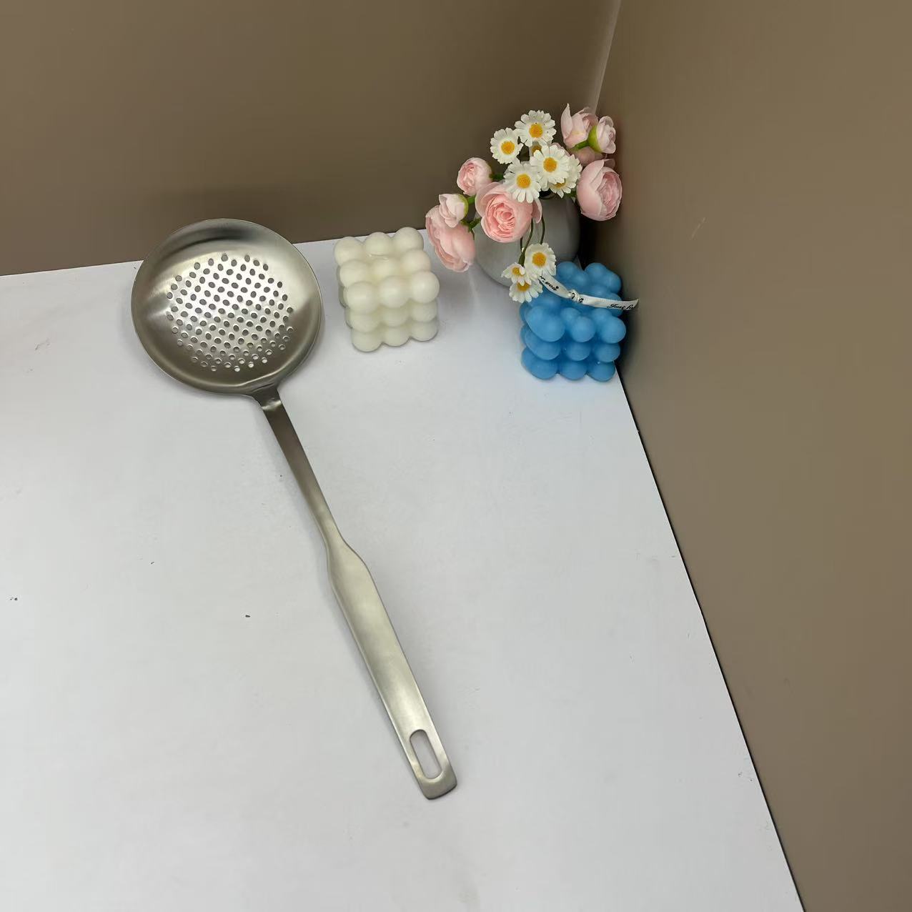 特厚加长漏勺1支高档家用款居家必备神器外贸出口【汤姆粉丝专属】