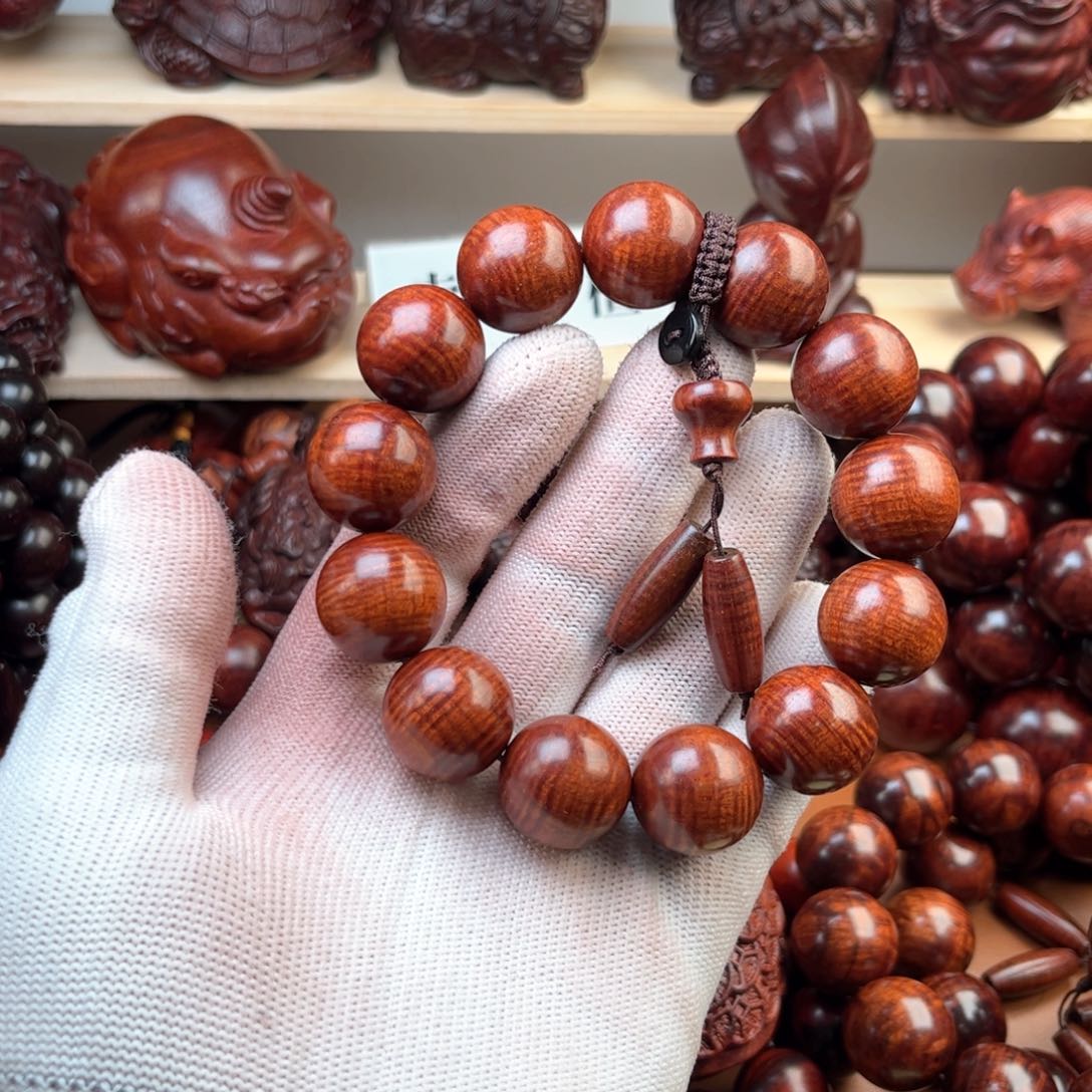 染料紫檀（血檀）腊****寒1.8镇店千层波-毕业款