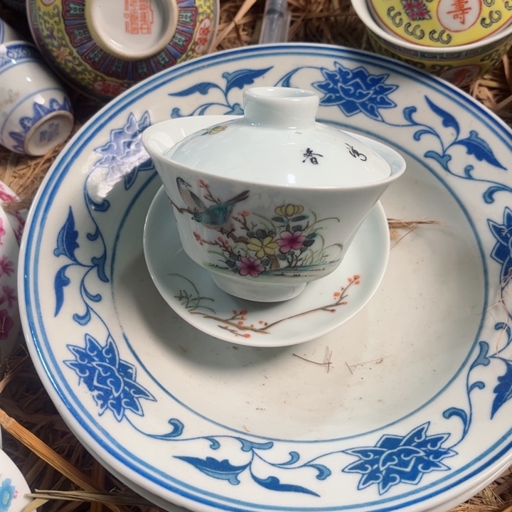 瓷片景德镇陶瓷一个