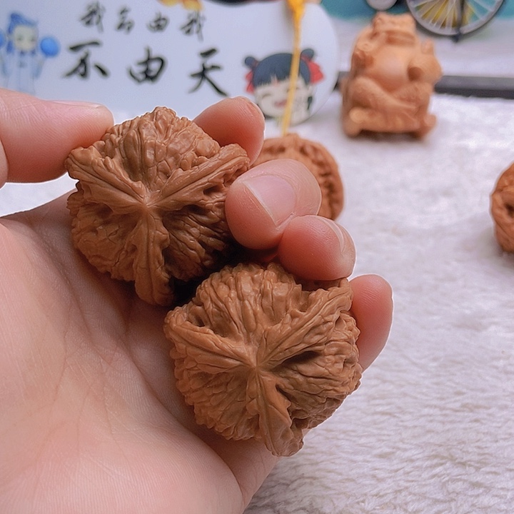 吊坠文玩核桃努**人三棱