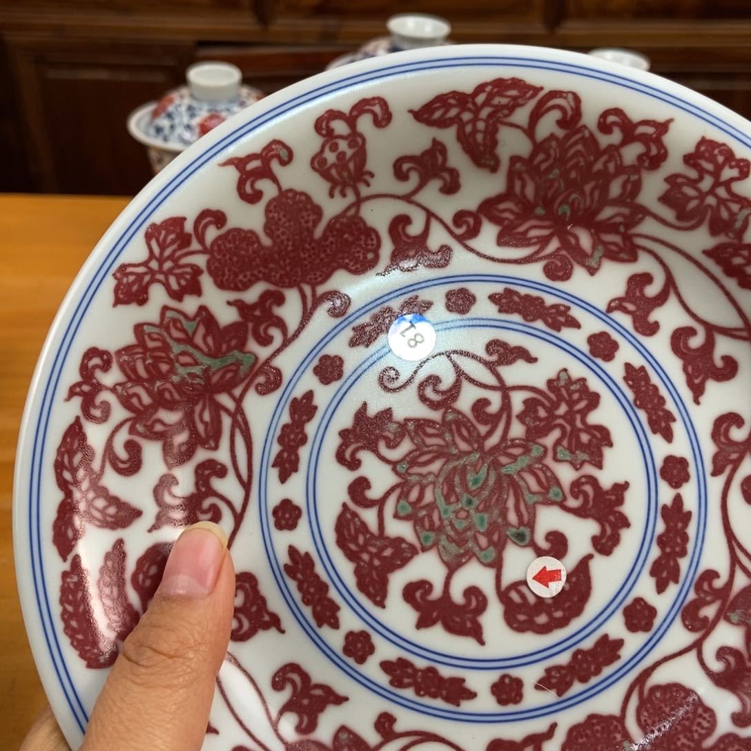 手绘现代茶具非古董