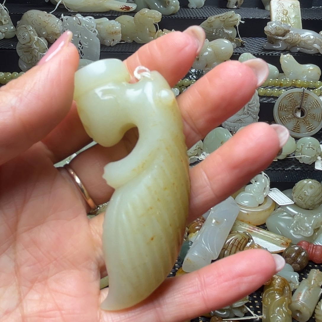 古***轩和田玉未镶嵌颈饰