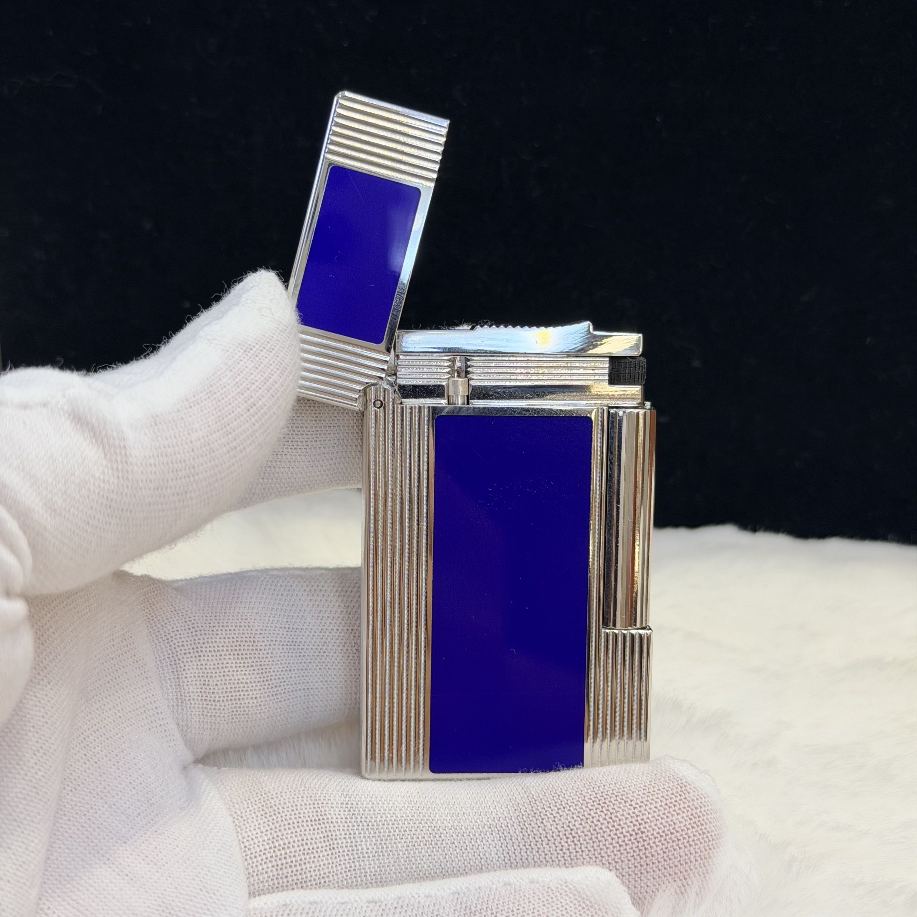 高端纯铜玑镂工艺可刻字充气打火机男士送礼佳品