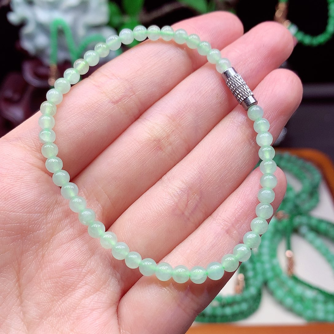 翡翠未镶嵌手链翡翠