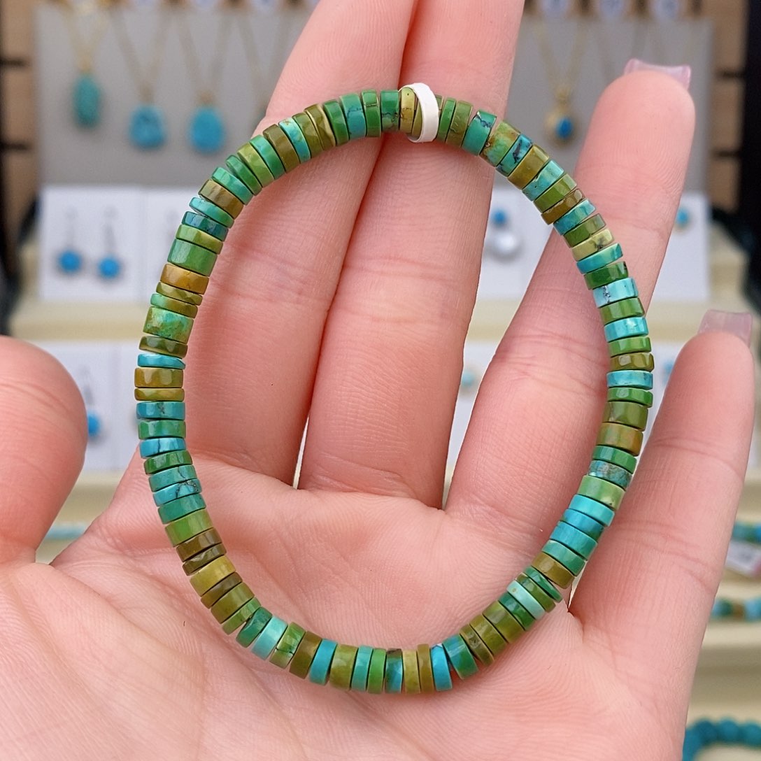 未镶嵌绿松石手串