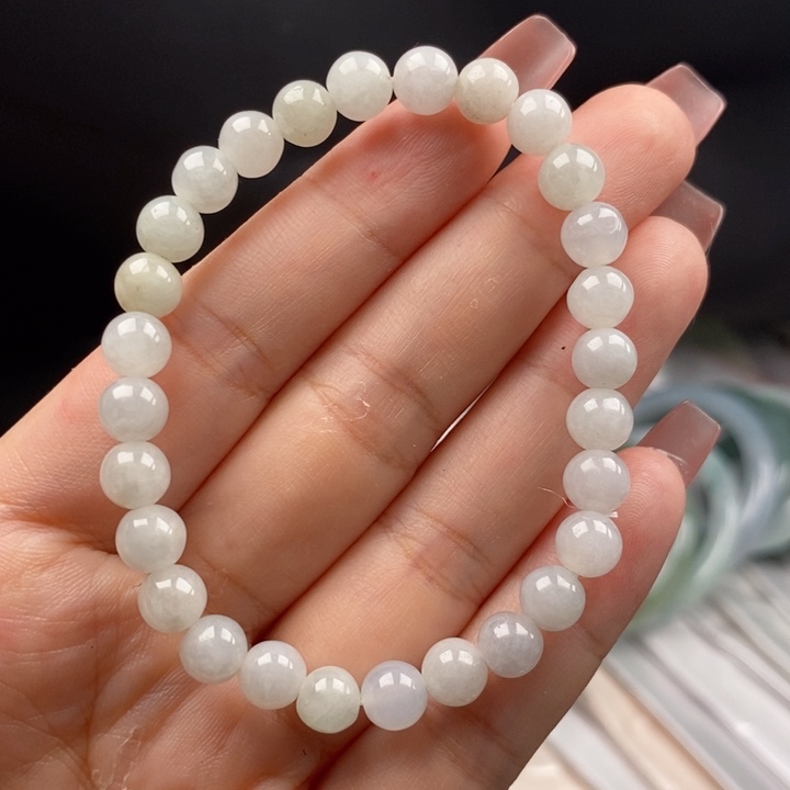 翡翠未镶嵌颈饰天然翡翠手链