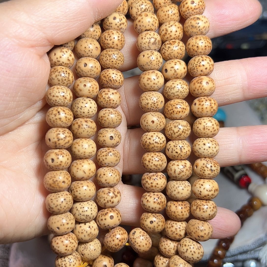 星月菩提手串星月菩提脱脂陈子