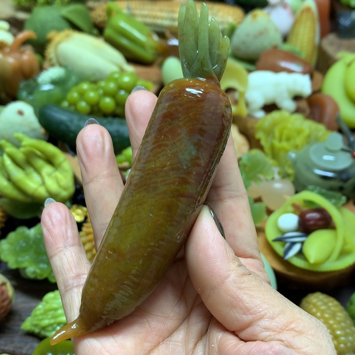 未镶嵌蛇纹石玉摆件