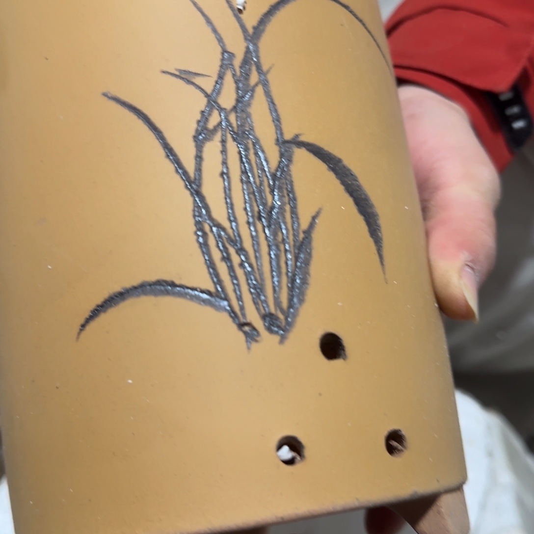 花盆紫砂瑕疵也是一