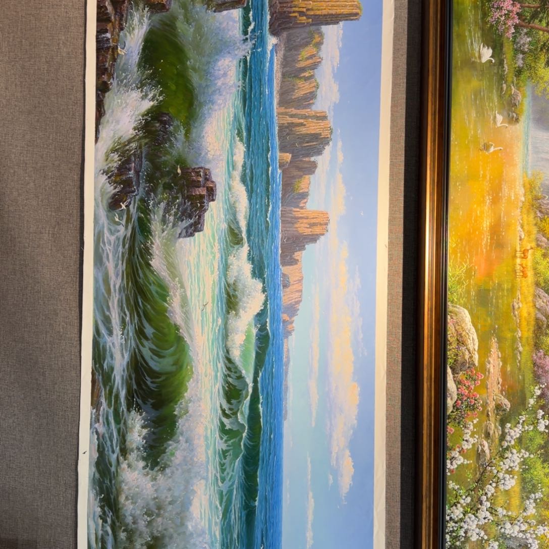 油画在我心里我就是最