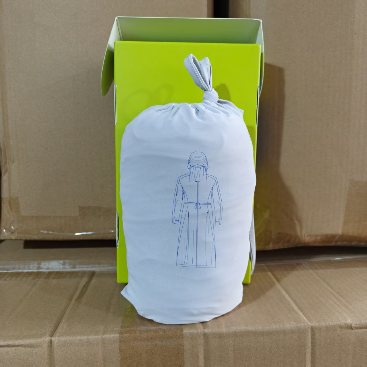 灰色 长款皮肤衣