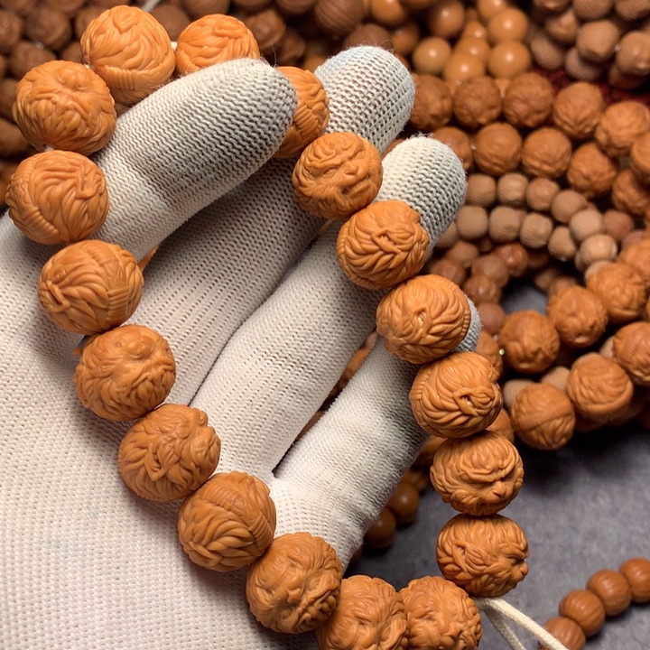 猴头核桃吊坠T**?猴头