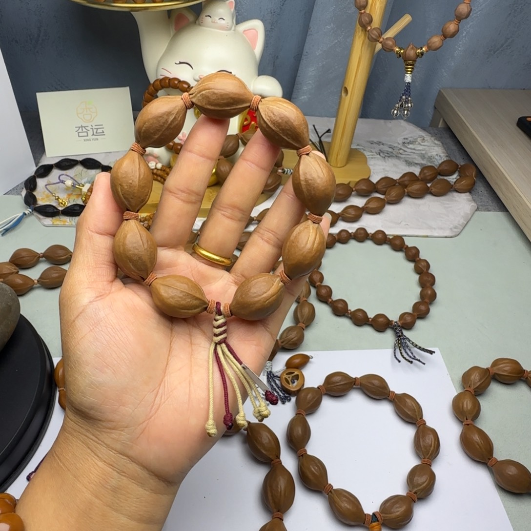 啾***仔手串/手链橄榄核1928尺寸梅林铁核