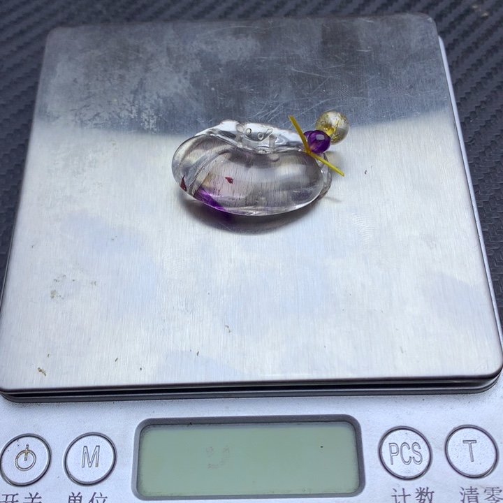 丽***狗水晶未镶嵌珠宝半成品