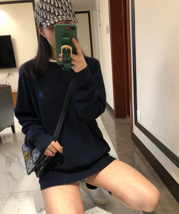全新未使用 DIOR/迪奥 女士可调节满印老花logo棒球帽149218