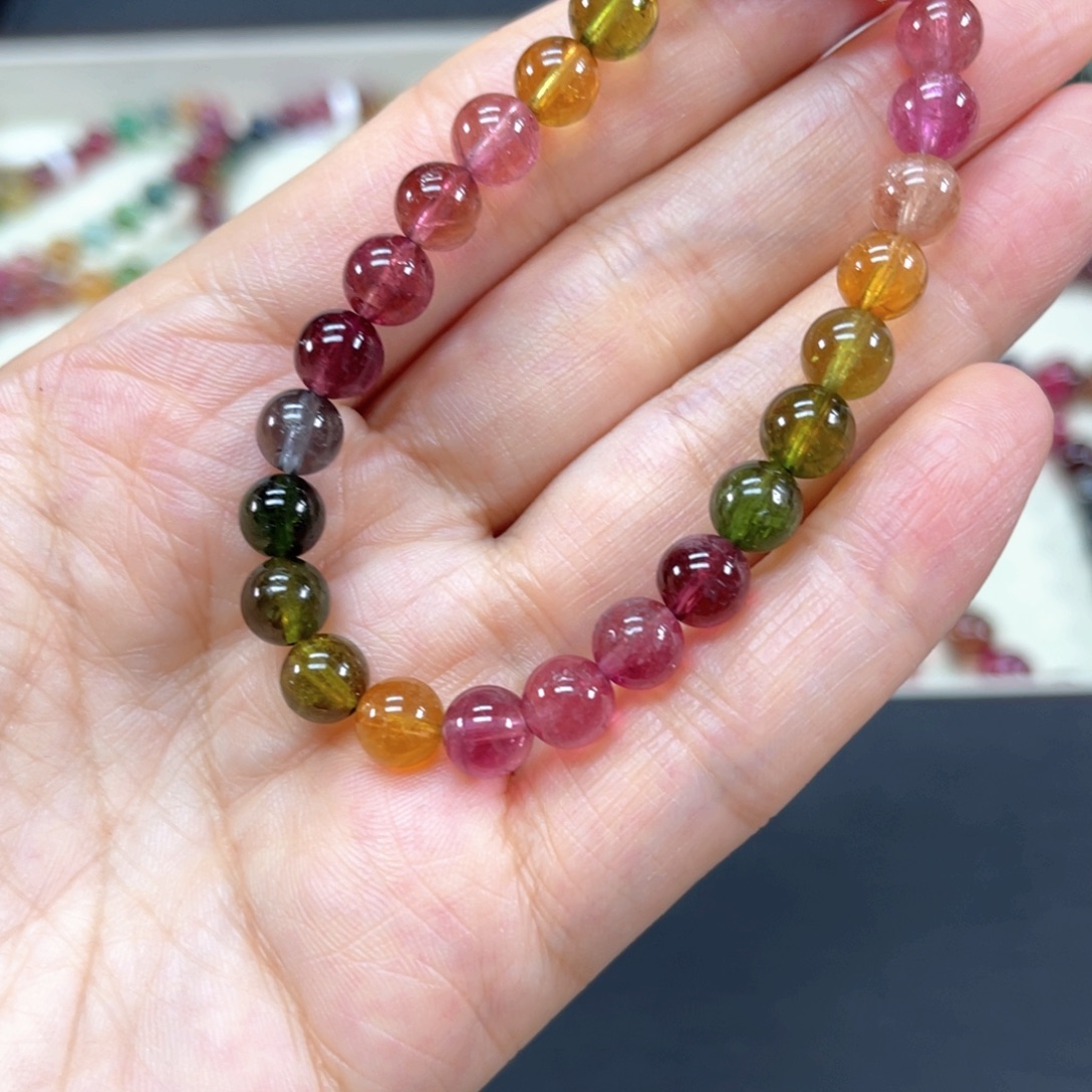 手链未镶嵌碧玺手串